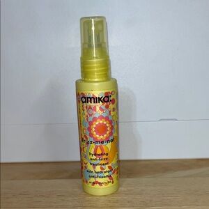 amika Yellow and Multicolor Frizz-Me-Not Hydrating Anti-Frizz Treatment Spray